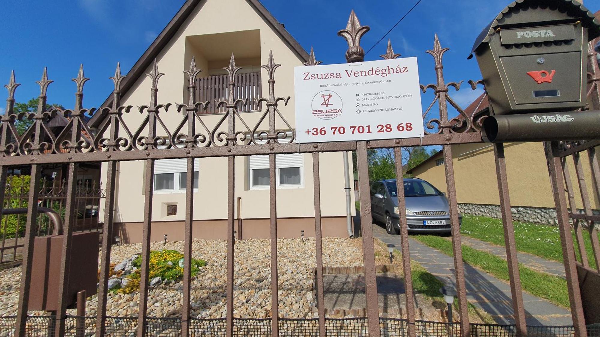 Zsuzsa Vendeghaz Villa Bogacs Ngoại thất bức ảnh